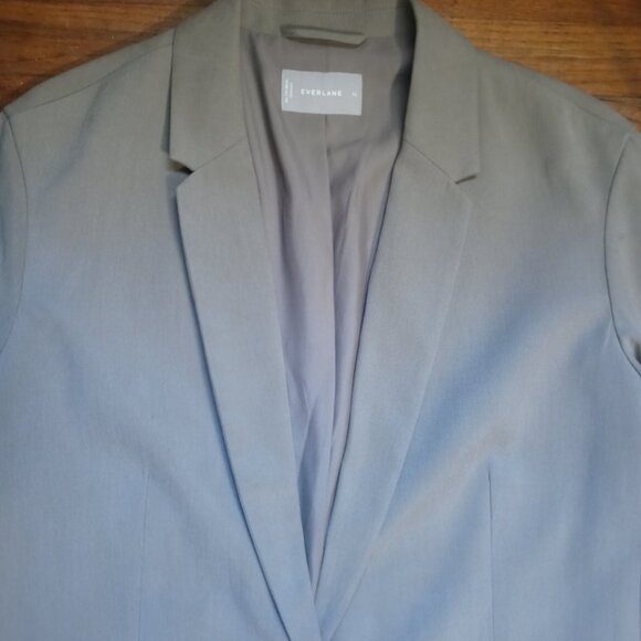 EVERLANE 100% lyocell the easy blazer (sz10) - Picture 4 of 16